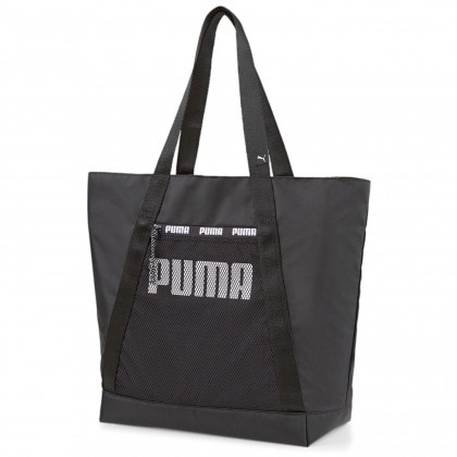 Torba naramienna Puma Core Base Large Shopper czarny Puma Black