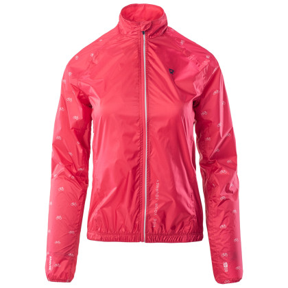 Damska kurtka rowerowa Radvik Papa Wp Jacket Lds różowy Azalea/Silver