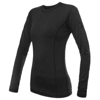 Damska koszulka Sensor Merino Air czarny black