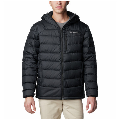 Kurtka zimowa męska Columbia Autumn Park™ II Down Hooded Jacket czarny Black