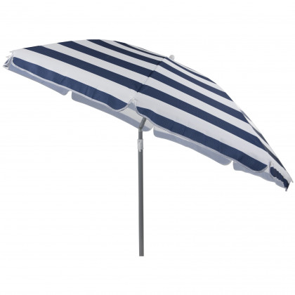 Parasol przeciwsłoneczny Bo-Camp Parasol Beach niebieski/biały Striped