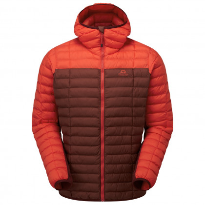 Kurtka zimowa męska Mountain Equipment Particle Hooded Jacket czerwony Firedbrick/Cardinal