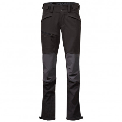 Spodnie zimowe damskie Bergans Fjorda Trekking Hybrid W Pants czarny/szary Solid Charcoal/Solid Dark Grey