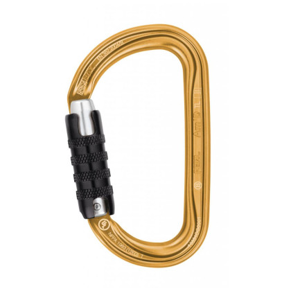 Karabinek Petzl Am´D Triact-Lock gold