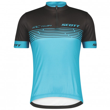 Męska koszulka kolarska Scott M's RC Team 20 SS jasnoniebieski nile blue/black