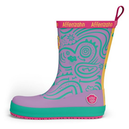 Kalosze dziecięce Affenzahn Rainboot Vegan Plashy Owl