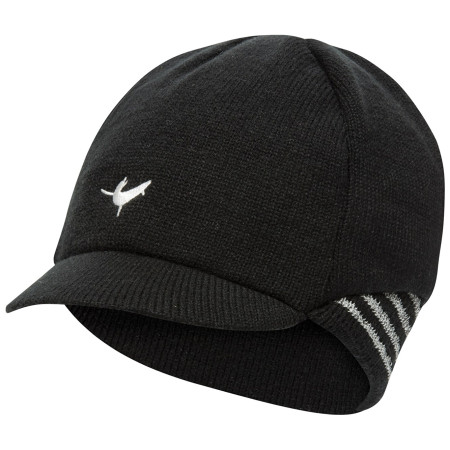 Czapka SealSkinz Belgian Style Cycling Cap czarny Black