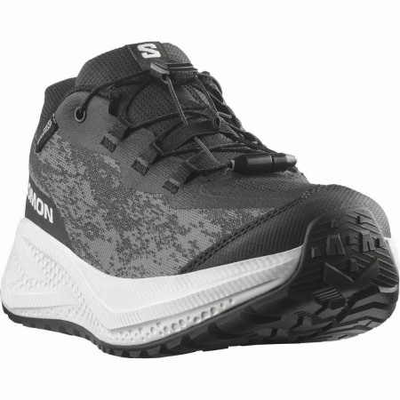 Buty dziecięce Salomon Aero Grvl Wp J Black-White-Black