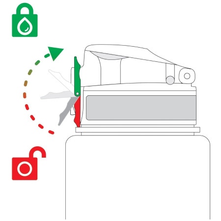 Butelka dla dziecka Ion8 Leak Proof Robots 500 ml