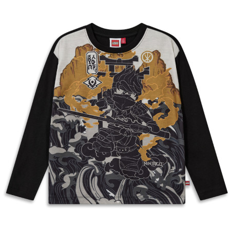 T-shirt dziecięcy Lego Wear Lwtaj 718 Black