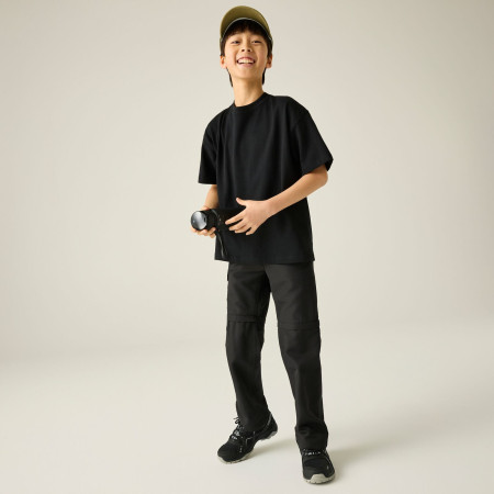 Spodnie dziecięce Regatta Sorcer Z/O Trousers III Black