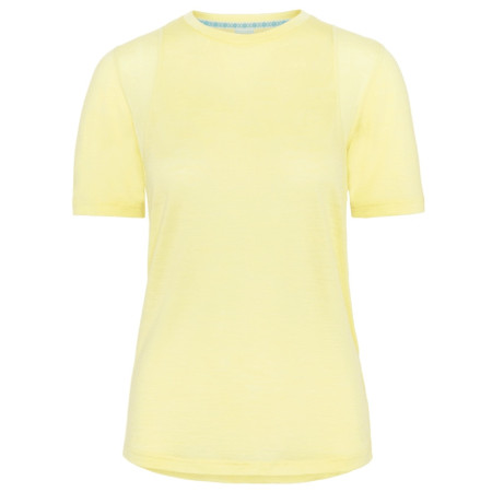 Damska koszulka Kari Traa Embla Wool Tee żółty Mellow Yellow