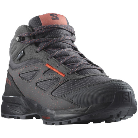Buty dziecięce Salomon Outway Mid Climasalomon™ Waterproof zarys Magnet / Phantom / Coral