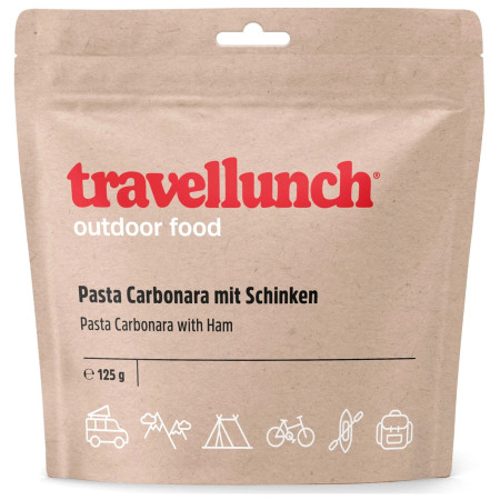 Suszona żywność Travellunch Spaghetti Carbonara z szynką 125 g