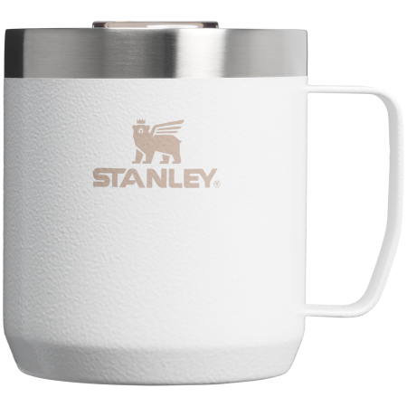 Kubek termiczny Stanley Stay-Hot Camp Mug 350 ml biały Hammertone Frost