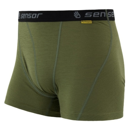Bokserki Sensor Merino Wool Active safari zielony Safari
