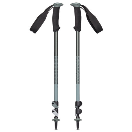 Kije trekkingowe Black Diamond Trail Sport Trek turkus/szary Laurel Green