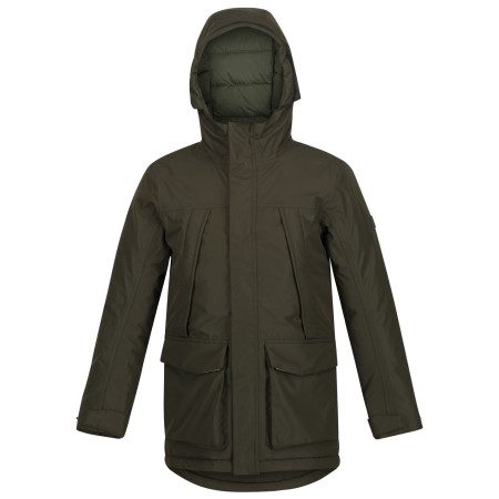 Kurtka dziecięca Regatta Paddrick Parka zielony Dark Khaki