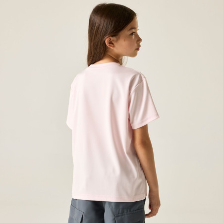 T-shirt dziecięcy Regatta Aria Pink Haze
