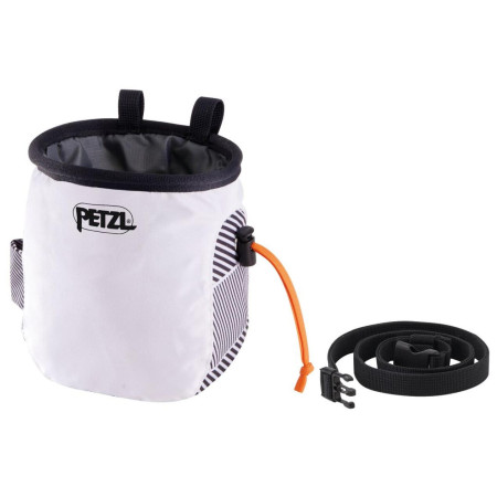 Worek na magnezję Petzl Saka biały White Dazzle
