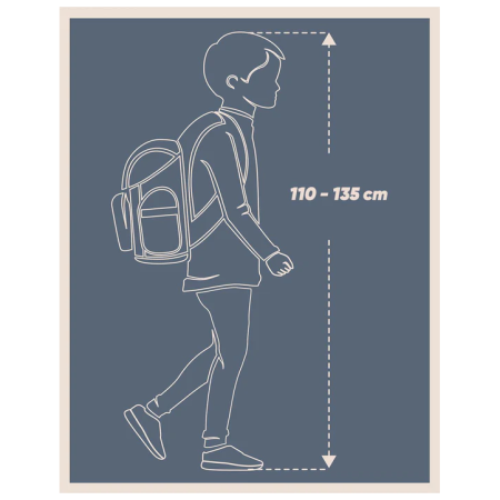 Plecak szkolny kl.1-3 Baagl Zippy