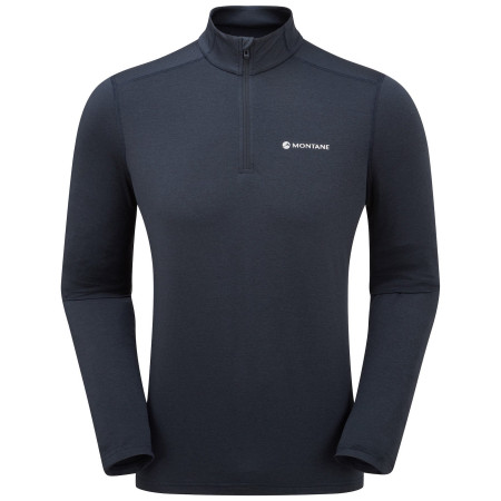 Męska koszulka Montane Dart Xt Zip Neck ciemnoniebieski Eclipse Blue