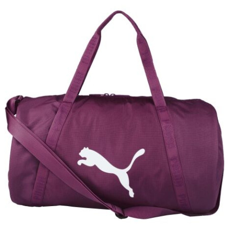 Torba podróżna Puma AT ESS barrel fioletowy Grape Wine