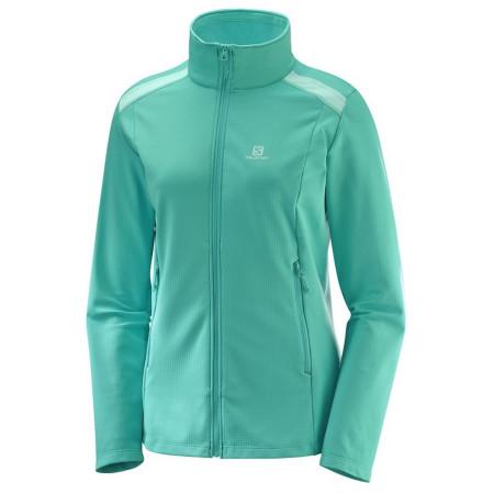 Bluza damska Salomon Discovery Lt Fz W zielony Waterfall