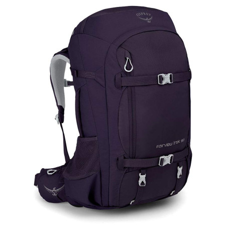Plecak damski Osprey Fairview Trek 50 fioletowy AmuletPurple