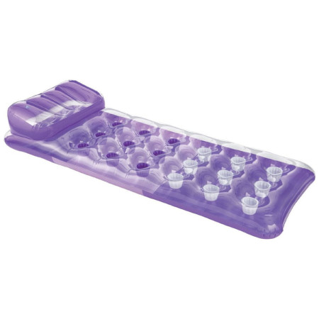 Nadmuchiwany leżak Intex 18-Pocket Fashion Mats 58890EU fioletowy