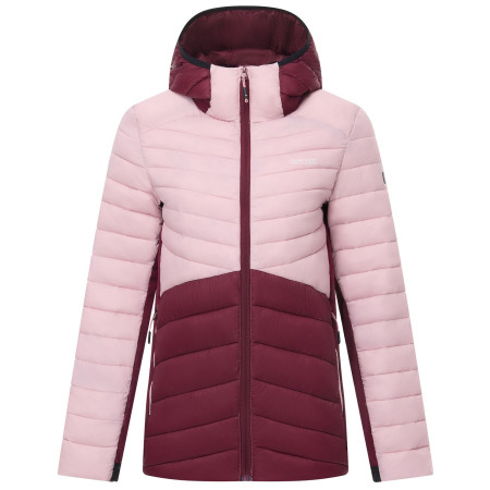 Kurtka damska Regatta Womens Hooded Leedre Hybrid różowy PwdrLlc/Fig