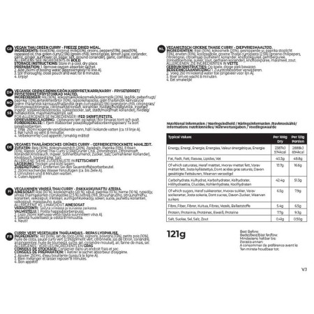 Suszona żywność Summit to Eat Thai Green Curry 121g