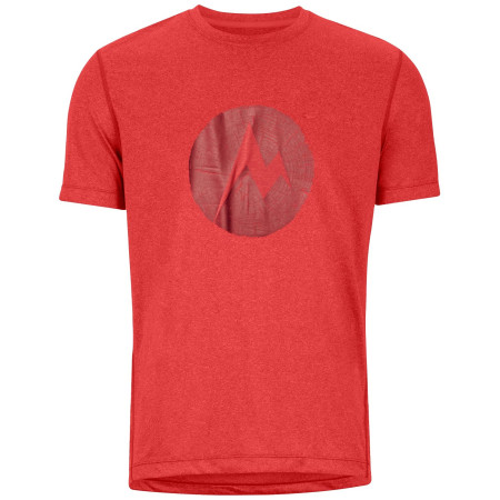 Koszulka męska Marmot Transporter Tee SS czerwony VictoryRedHeather