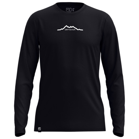 Koszulka męska Ortovox 150 Cool Mountain Long sleeve czarny Black Raven