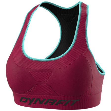 Sportowy biustonosz Dynafit Speed W Bra czerwony beet red/8050
