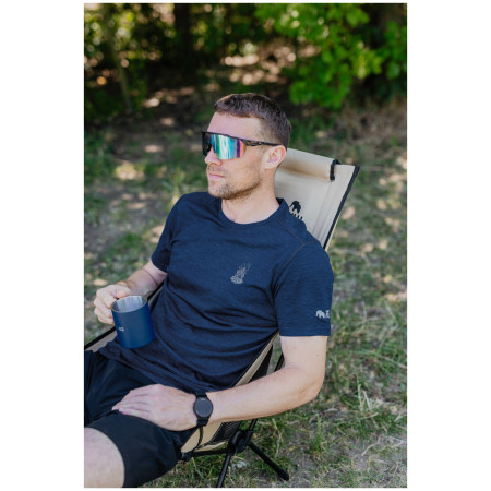Koszulka męska Zulu Merino Fire 160 Short Comfy