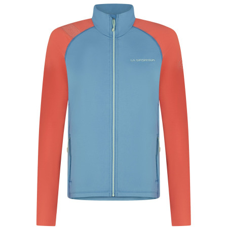 Bluza damska La Sportiva Hera Jkt W niebieski/czerwony Atlantic/Paprika