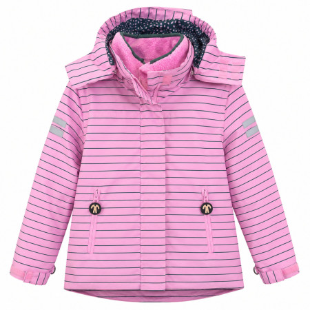 Kurtka dziecięca DucKsday Detachable Fleece Jacket Em różowy Pink/Green