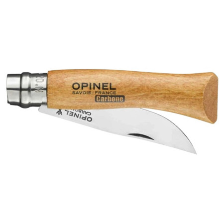 Nóż składany Opinel N°07 Carbon Viroblock, blister