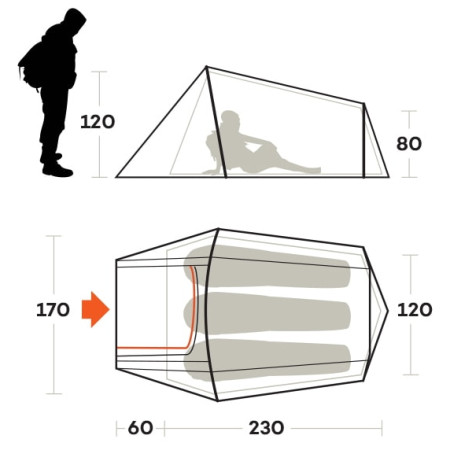 Ultralekki namiot Ferrino Sling 3