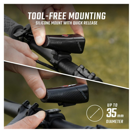 Przednia lampka Sigma Buster 150