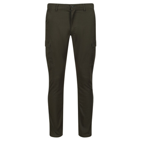 Spodnie męskie Regatta Bryer Cargo Trousers II ciemnozielony Dark Khaki