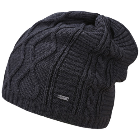 Dzianinowa czapka z merynosów Kama A150 ciemnoszary Darkgrey