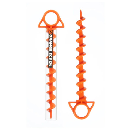 Śledzie do namiotu Nite Ize Orange Screw Large pomarańczowy