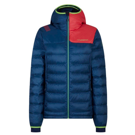 Kurtka damska La Sportiva Domino Down Jkt W niebieski/różowy Opal/Hibiscus