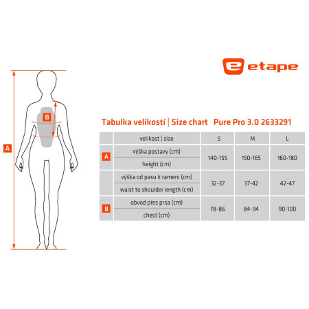Ochraniacz pleców Etape Pure Pro 3.0