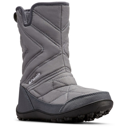 Śniegowce dziecięce Columbia Youth Minx Slip III zarys ThoseGreySteelWhite