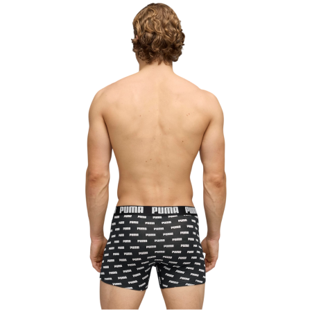 Męskie bokserki Puma Everyday Logo Print Boxers 2P