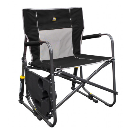 Krzesło GCI Freestyle Rocker XL with Side Table czarny Black