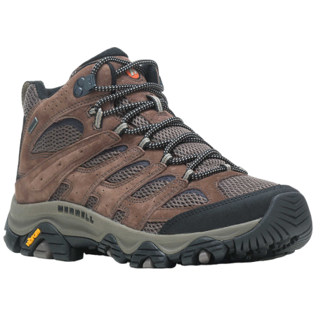 Męskie buty turystyczne Merrell Moab 3 Mid Gtx brązowy bracken